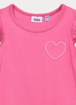 Pack 2 canotte in jersey di puro cotone bimba