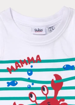 Pack 2 canotte in jersey di puro cotone bimbo