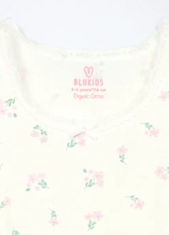 Pack 2 canotte in jersey di puro cotone bambina