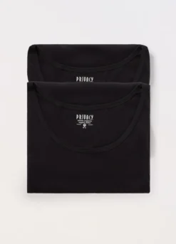 2 pack canotte intime a costine uomo