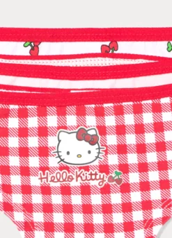 Pack 3 culotte Hello Kitty in jersey di cotone stretch bambina