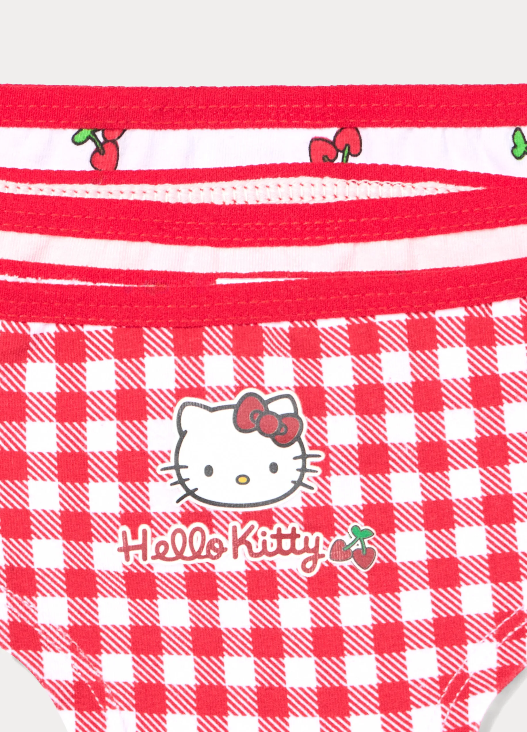 Pack 3 culotte Hello Kitty in jersey di cotone stretch bambina