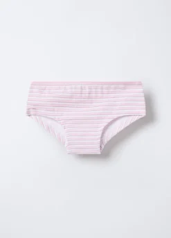 Pack 3 culotte in jersey di cotone stretch bambina