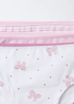 Pack 3 culotte in jersey di cotone stretch bambina
