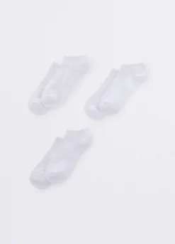 Pack 3 fantasmini in cotone stretch donna