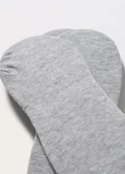 3 pack fantasmini invisibili in cotone stretch uomo