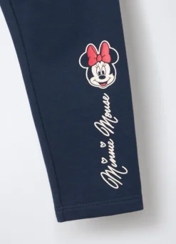 Pack 2 leggings Disney in cotone garzato stretch Skinny Fit bimba