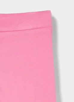 Pack 2 leggings fit slim in jersey di cotone stretch bambina