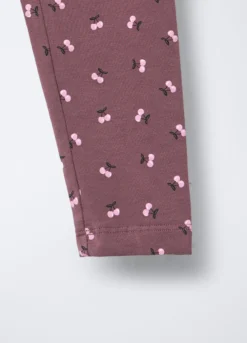 Pack 3 leggings in jersey di cotone stretch Fit Slim bambina