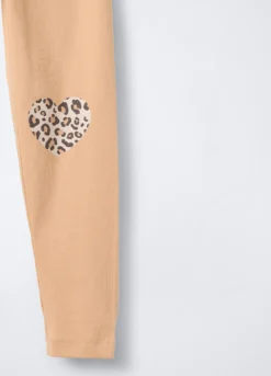 Pack 3 leggings in jersey di cotone stretch Fit Slim bambina