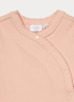 Pack 2 magliette in costina di cotone stretch