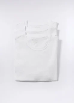 3 pack magliette intime girocollo in cotone uomo
