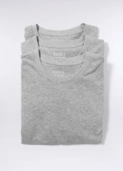 3 pack magliette intime girocollo in cotone uomo