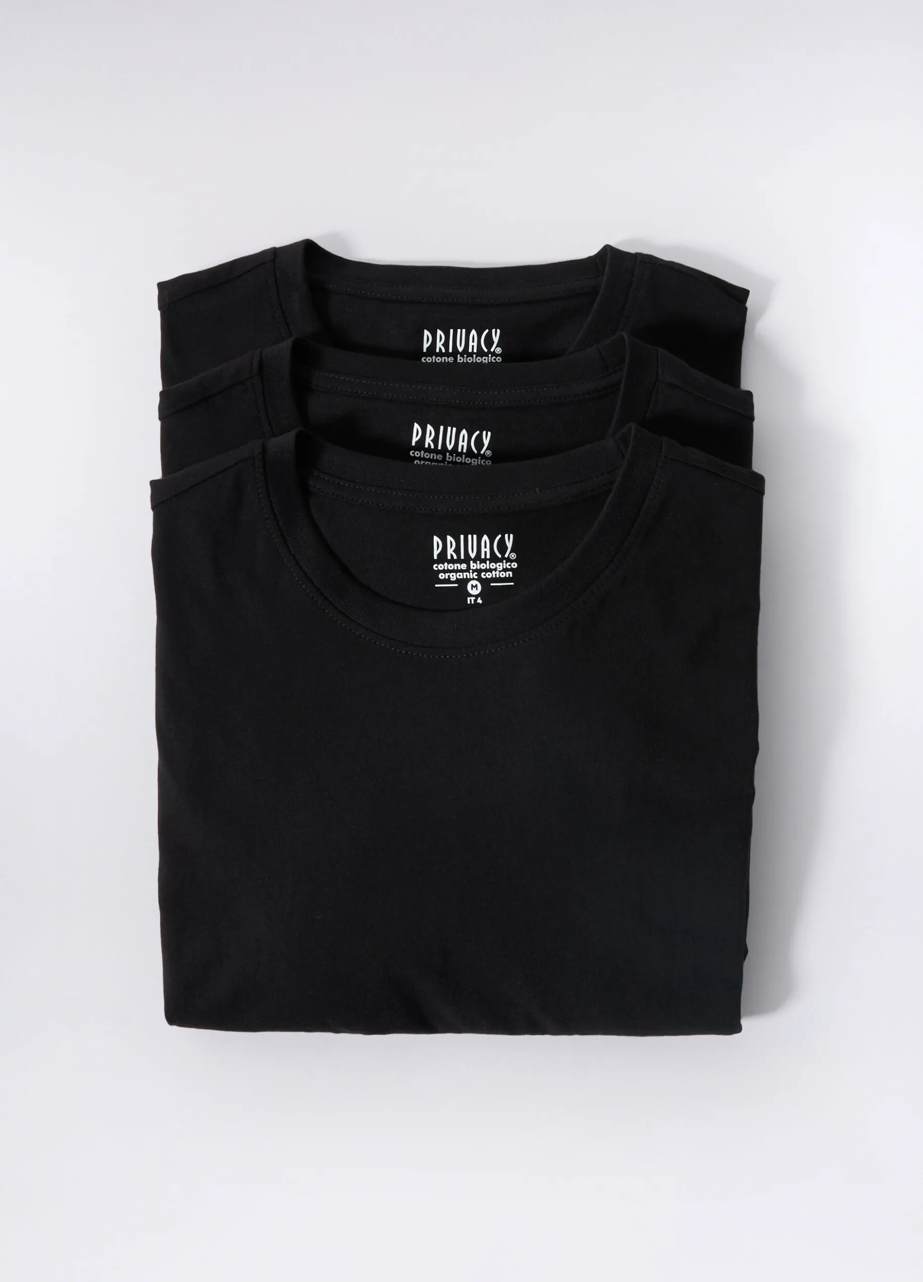 3 pack magliette intime girocollo in cotone uomo
