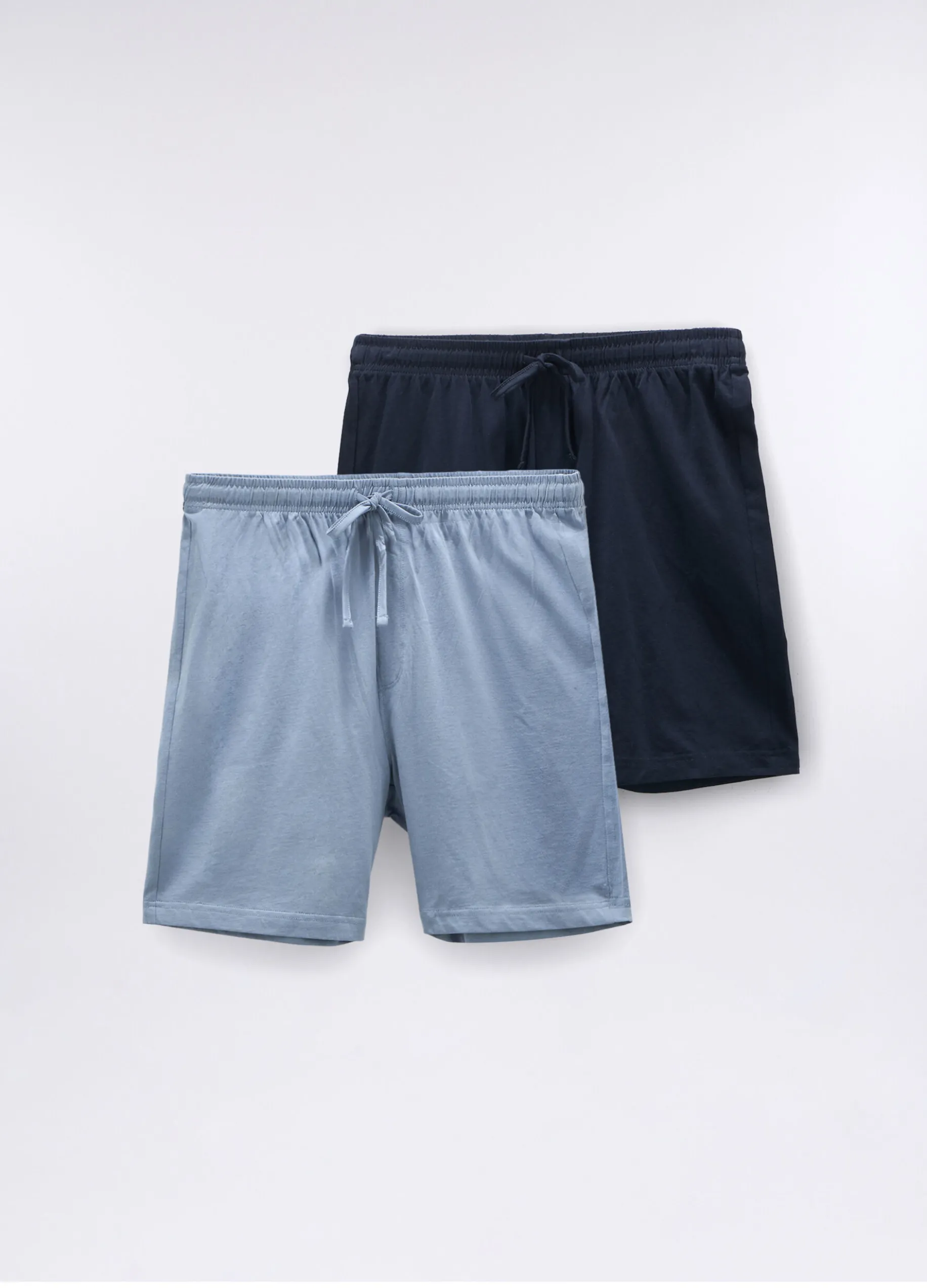 2 pack pantaloncini del pigiama in cotone uomo