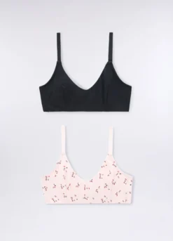 Pack 2 reggiseni a triangolo stretch donna