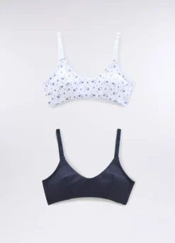 Pack 2 reggiseni a triangolo stretch donna