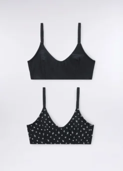 Pack 2 reggiseni a triangolo stretch donna