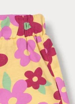 Pack 2 shorts in jersey di puro cotone bimba