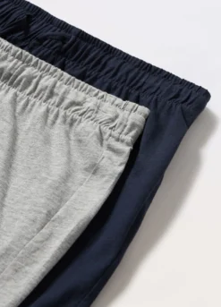 2 pack shorts pigiama in cotone uomo