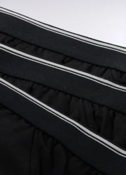3 pack slip con elastico a contrasto uomo