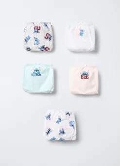 Pack 5 slip Disney in jersey di puro cotone bambina