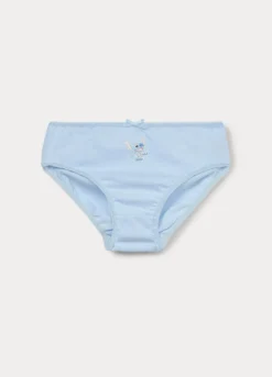 Pack 5 slip Disney in jersey di puro cotone bambina