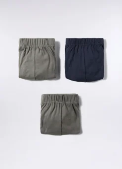 3 pack slip in cotone con elastico uomo