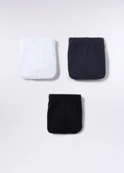 5 pack slip in cotone con elastico uomo