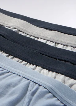5 pack slip in cotone con fascia elastica uomo
