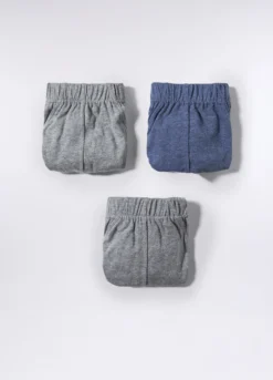 3 pack slip in cotone mélange uomo