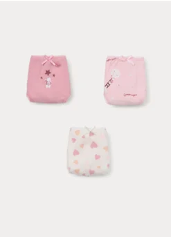 Pack 3 slip in jersey di cotone stretch