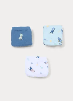 Pack 3 slip in jersey di cotone stretch