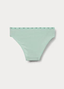 Pack 7 slip in jersey di cotone stretch bambina