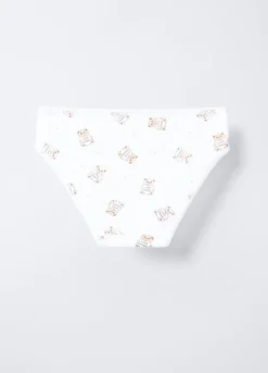 Pack 5 slip in jersey di cotone stretch bambina