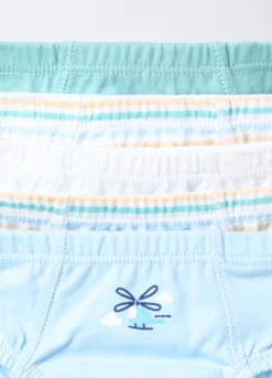 Pack 5 slip in jersey di puro cotone