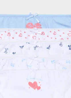 Pack 3 slip in jersey di puro cotone bambina