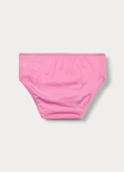 Pack 7 slip in jersey di puro cotone bambina