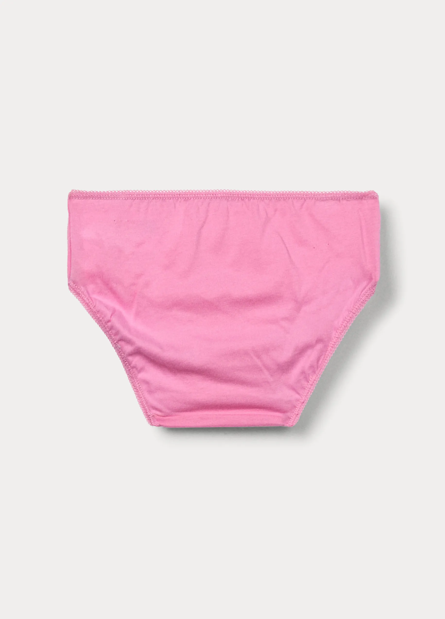 Pack 7 slip in jersey di puro cotone bambina