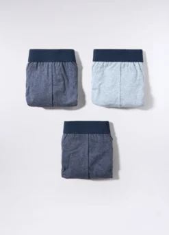 3 pack slip mélange con elastico uomo