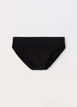 3 pack slip tinta unita in puro cotone uomo