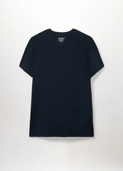 3 pack T-shirt collo a V in cotone uomo