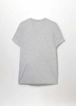 3 pack T-shirt collo a V in misto cotone uomo