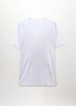 2 pack T-shirt girocollo in puro cotone uomo