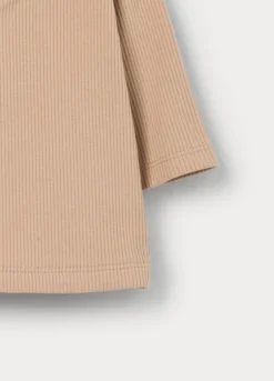 Pack 2 t-shirt in costina di cotone stretch