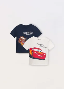 Pack 2 t-shirt in jersey di puro cotone neonato