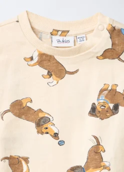 Pack 3 t-shirt in jersey di puro cotone bimbo