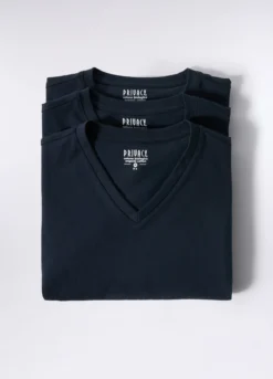3 pack T-shirt intima scollo a V uomo