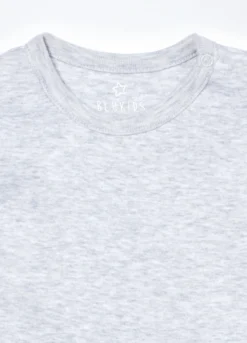 Pack 3 t-shirt intime in costina di puro cotone neonato