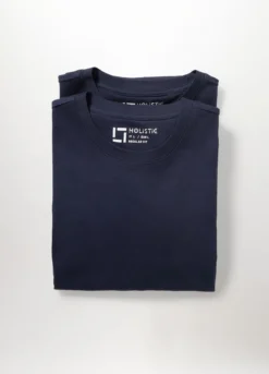2 pack T-shirt sportive girocollo uomo